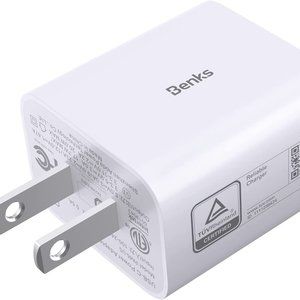 BENKS Fast Charger 20W Wall Plug Cube for iPhone 13/13 Mini/13 Pro/13 Pro Max